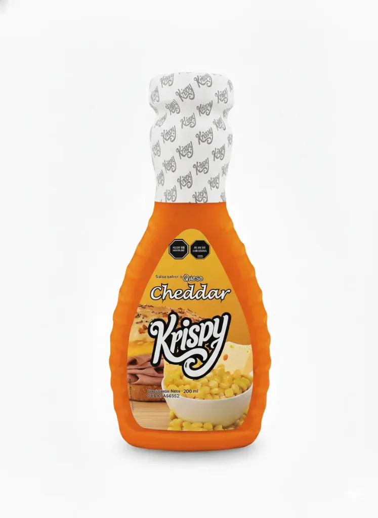 ADEREZO CHEDDAR 600 ML X 6 UNIDADES