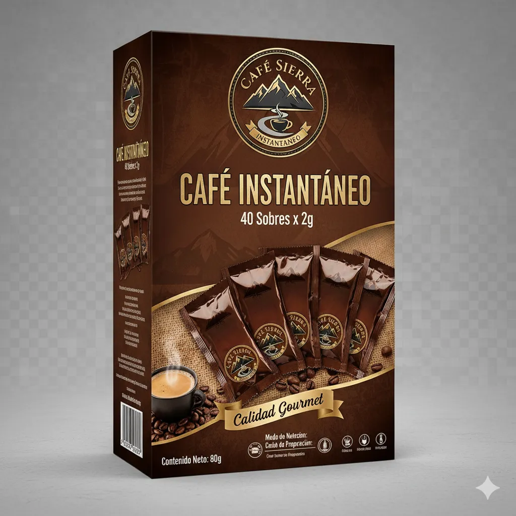 CAFE SOLUBLE SOBRE 80 GR X 6 UNIDADES