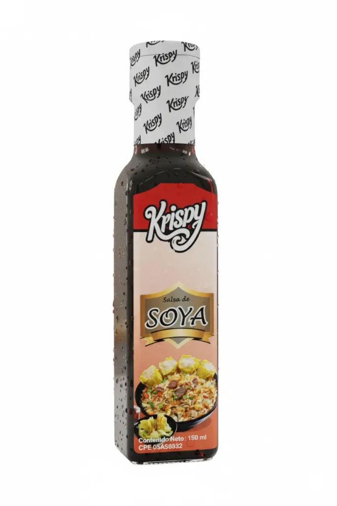 SALSA DE SOYA 300 ML X 6 UNIDADES