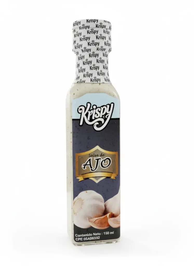 SALSA DE AJO 150 ML X 12 UNIDADES