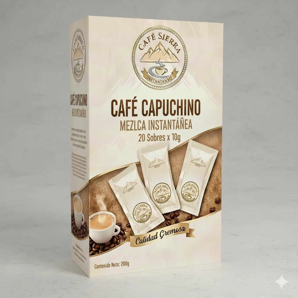 CAPPUCCINO SOBRES 200 GR X 6 UNIDADES